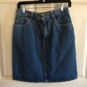 Liz mini denim skirt